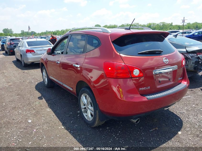 2013 Nissan Rogue Sv VIN: JN8AS5MV6DW655613 Lot: 39437247