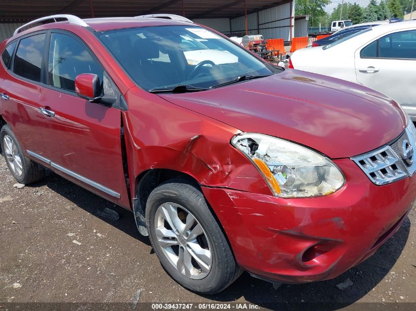 2013 Nissan Rogue Sv VIN: JN8AS5MV6DW655613 Lot: 39437247