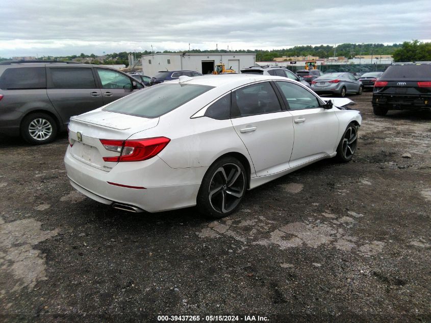 2020 Honda Accord Sport VIN: 1HGCV1F36LA080250 Lot: 39437265