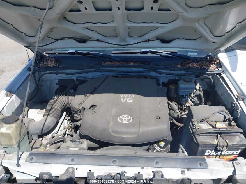 2005 Toyota Tacoma Base V6 VIN: 5TELU42N85Z120783 Lot: 39437276