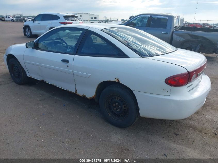 2003 Chevrolet Cavalier VIN: 1G1JC12FX37346631 Lot: 39437278