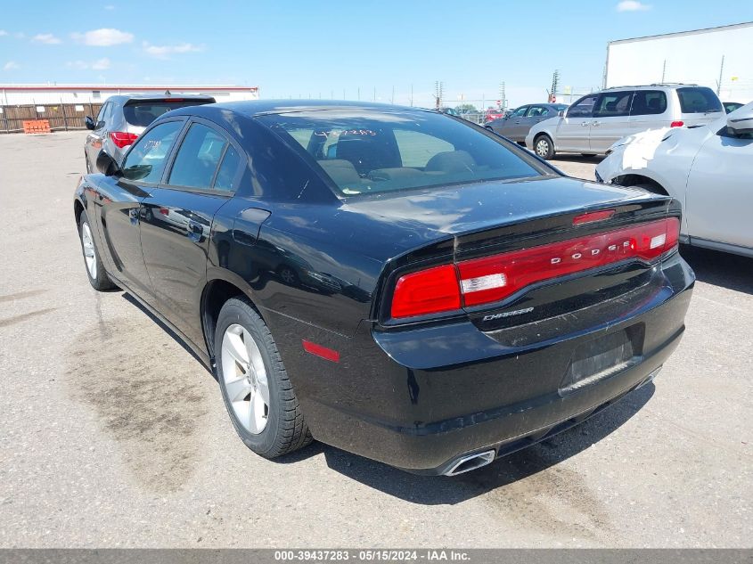 2012 Dodge Charger Se VIN: 2C3CDXBG5CH128677 Lot: 39437283