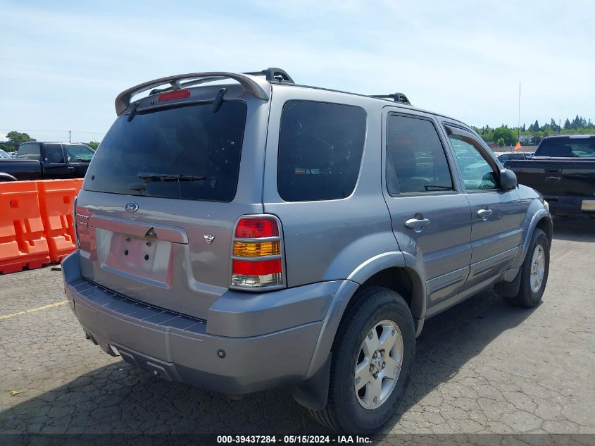 2007 Ford Escape Limited VIN: 1FMYU94127KA20291 Lot: 39437284