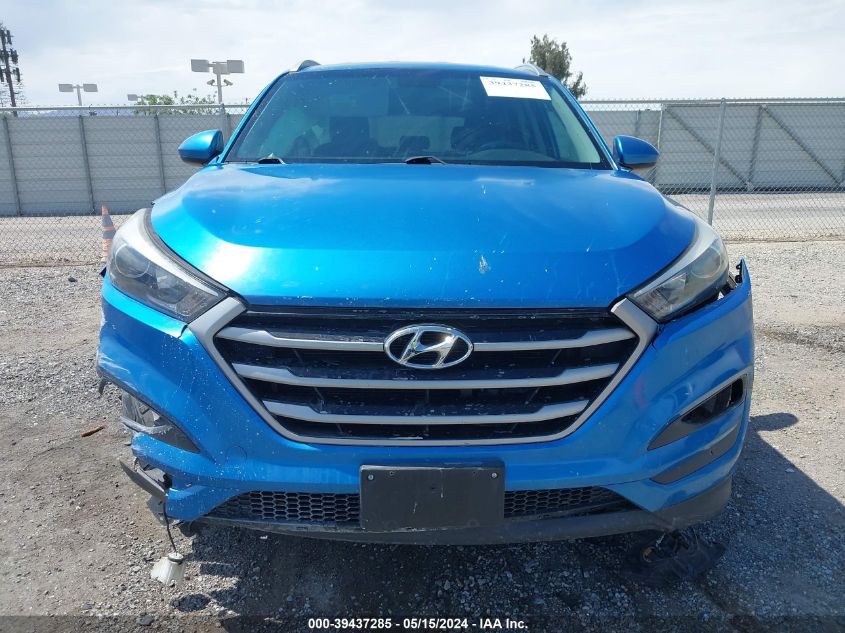 2018 Hyundai Tucson Sel VIN: KM8J33A42JU725667 Lot: 39437285