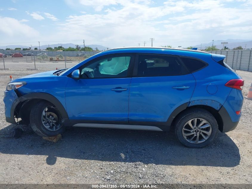 2018 Hyundai Tucson Sel VIN: KM8J33A42JU725667 Lot: 39437285