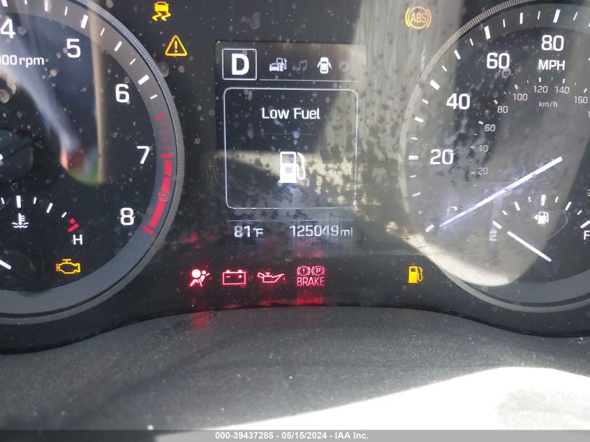 2018 Hyundai Tucson Sel VIN: KM8J33A42JU725667 Lot: 39437285