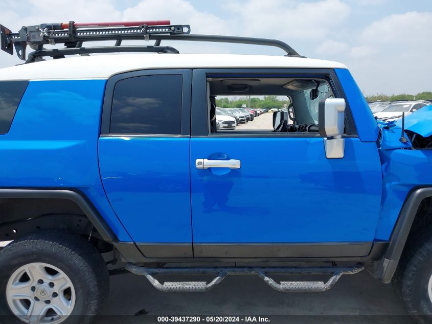 2007 Toyota Fj Cruiser VIN: JTEZU11F670015774 Lot: 39437290