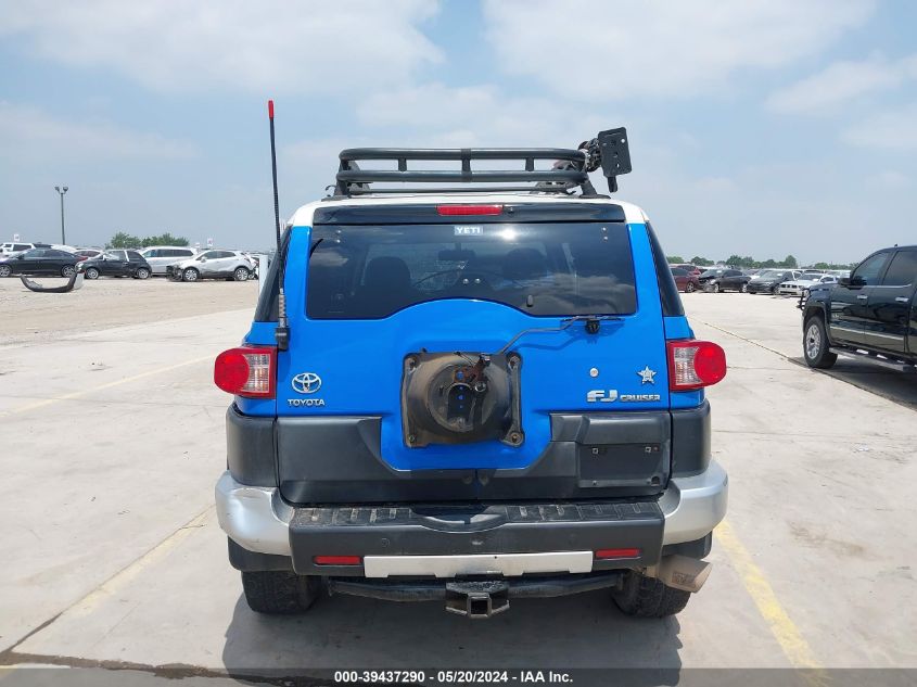 2007 Toyota Fj Cruiser VIN: JTEZU11F670015774 Lot: 39437290