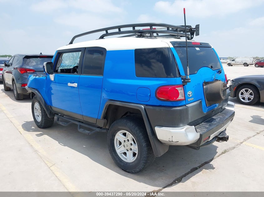 2007 Toyota Fj Cruiser VIN: JTEZU11F670015774 Lot: 39437290