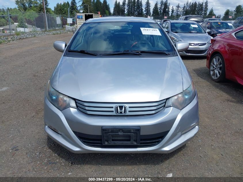 2010 Honda Insight Lx VIN: JHMZE2H54AS001872 Lot: 39437299