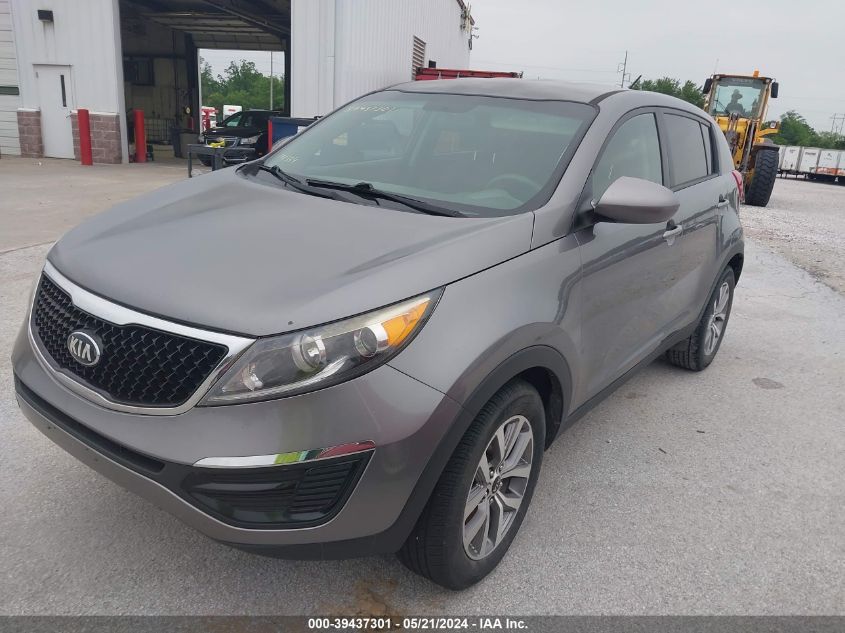 2016 Kia Sportage Lx VIN: KNDPB3AC0G7880170 Lot: 39437301