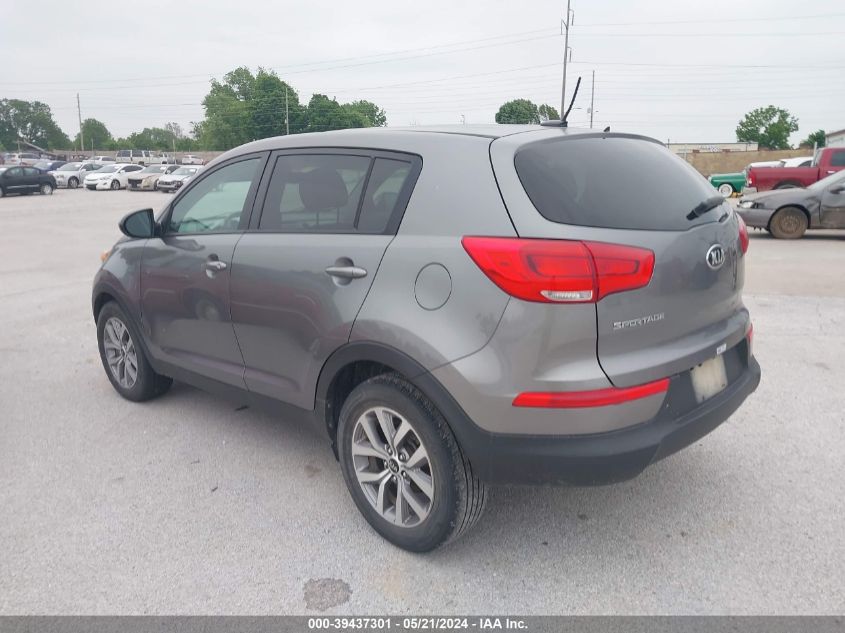 2016 Kia Sportage Lx VIN: KNDPB3AC0G7880170 Lot: 39437301