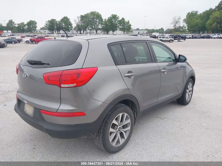 2016 Kia Sportage Lx VIN: KNDPB3AC0G7880170 Lot: 39437301