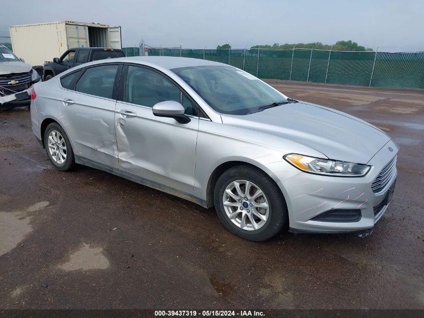 2016 Ford Fusion S VIN: 1FA6P0G76G5127864 Lot: 39437319