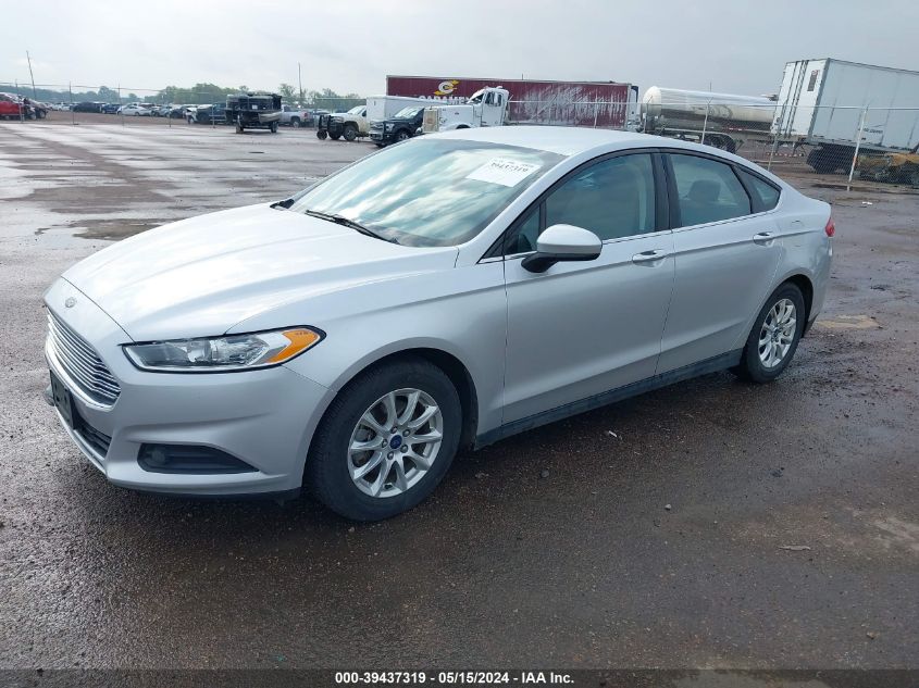 2016 Ford Fusion S VIN: 1FA6P0G76G5127864 Lot: 39437319