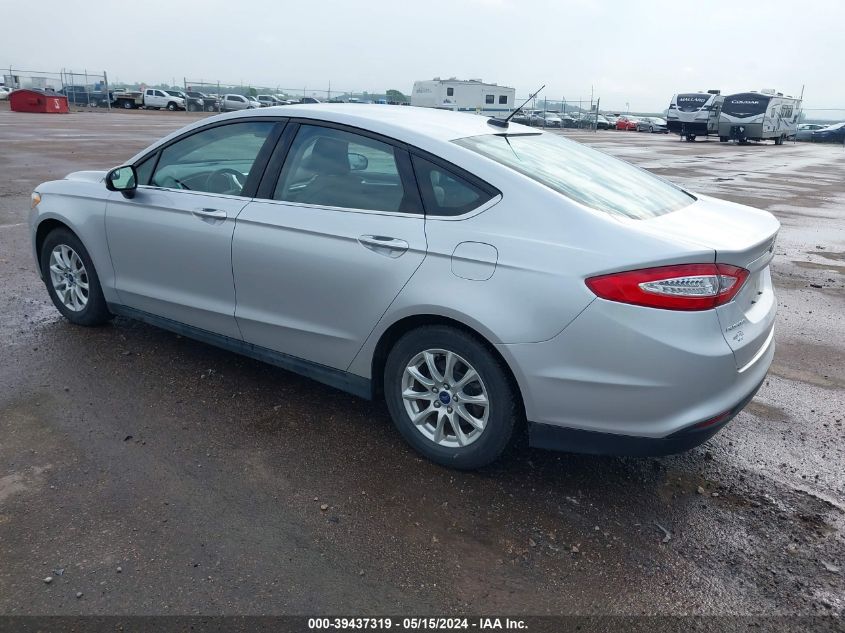 2016 Ford Fusion S VIN: 1FA6P0G76G5127864 Lot: 39437319