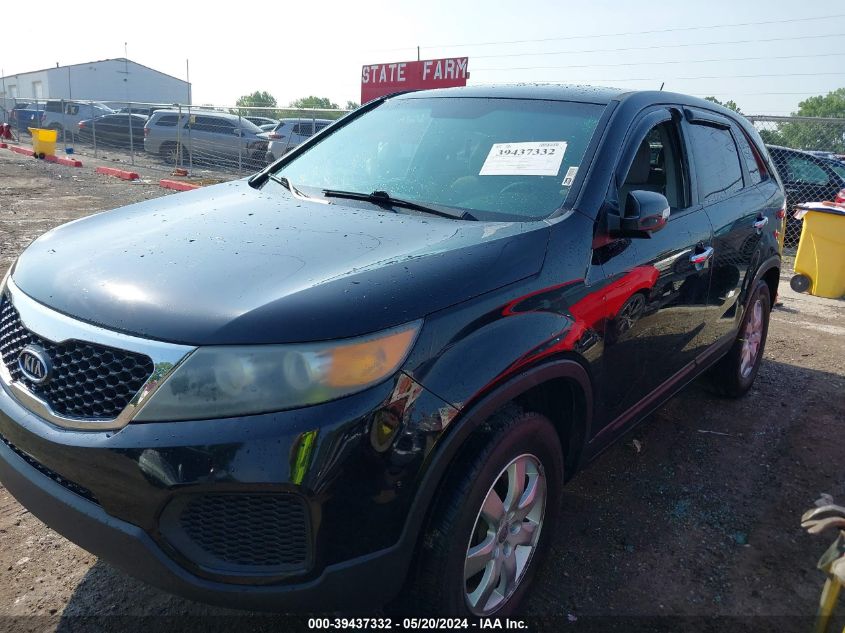 2012 Kia Sorento Lx VIN: 5XYKT3A11CG213790 Lot: 39437332