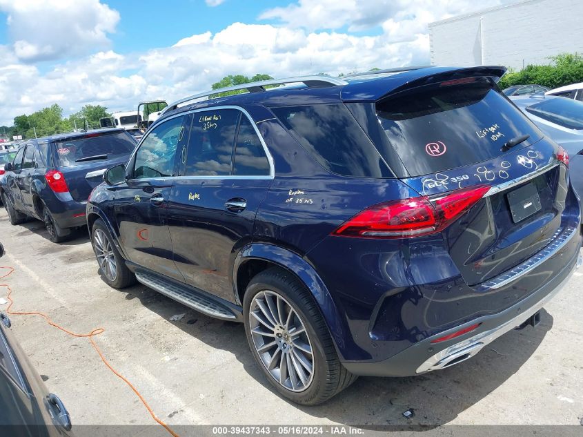 2021 Mercedes-Benz Gle 350 VIN: 4JGFB4JB7MA567412 Lot: 39437343