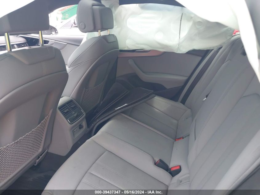 2023 Audi A5 Sportback Premium Plus 45 Tfsi S Line Quattro S Tronic VIN: WAUFACF54PA031524 Lot: 39437347