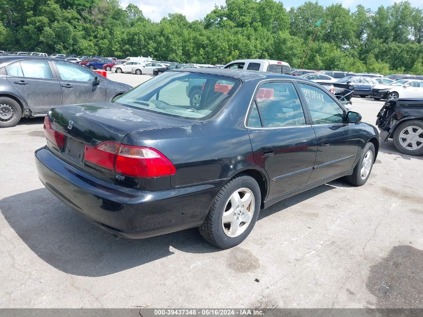 1998 Honda Accord Ex V6 VIN: 1HGCG1658WA026044 Lot: 39437348