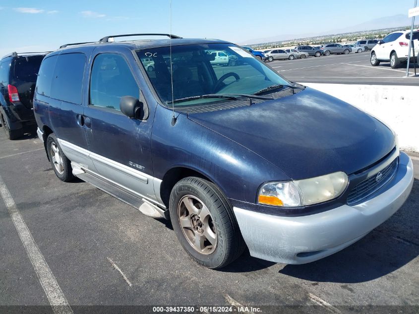2000 Nissan Quest Gle/Gxe/Se-Cloth/Se-Leather VIN: 4N2XN11T9YD811442 Lot: 39437350