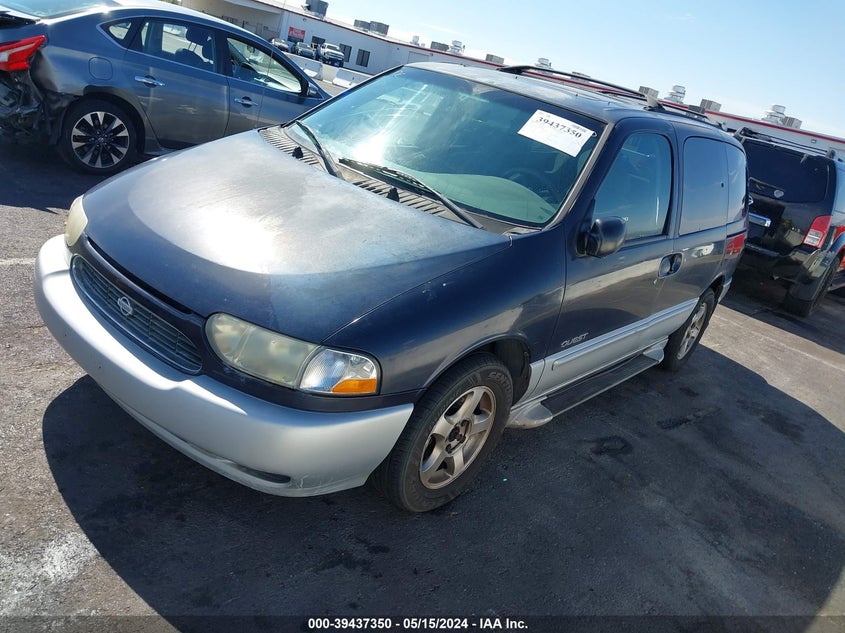 2000 Nissan Quest Gle/Gxe/Se-Cloth/Se-Leather VIN: 4N2XN11T9YD811442 Lot: 39437350