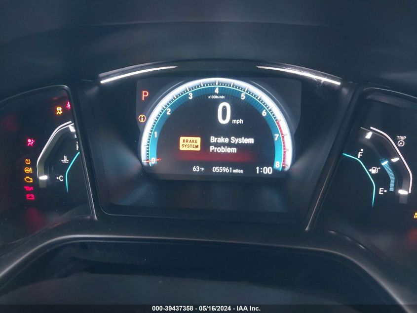 2018 Honda Civic Ex VIN: SHHFK7H57JU428002 Lot: 39437358