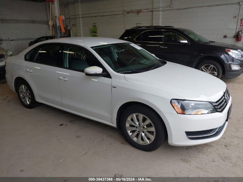 2015 VOLKSWAGEN PASSAT 1.8T WOLFSBURG EDITION - 1VWAT7A34FC070053