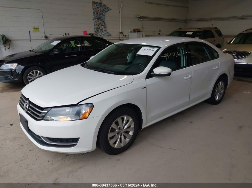 2015 Volkswagen Passat 1.8T Wolfsburg Edition VIN: 1VWAT7A34FC070053 Lot: 39437366