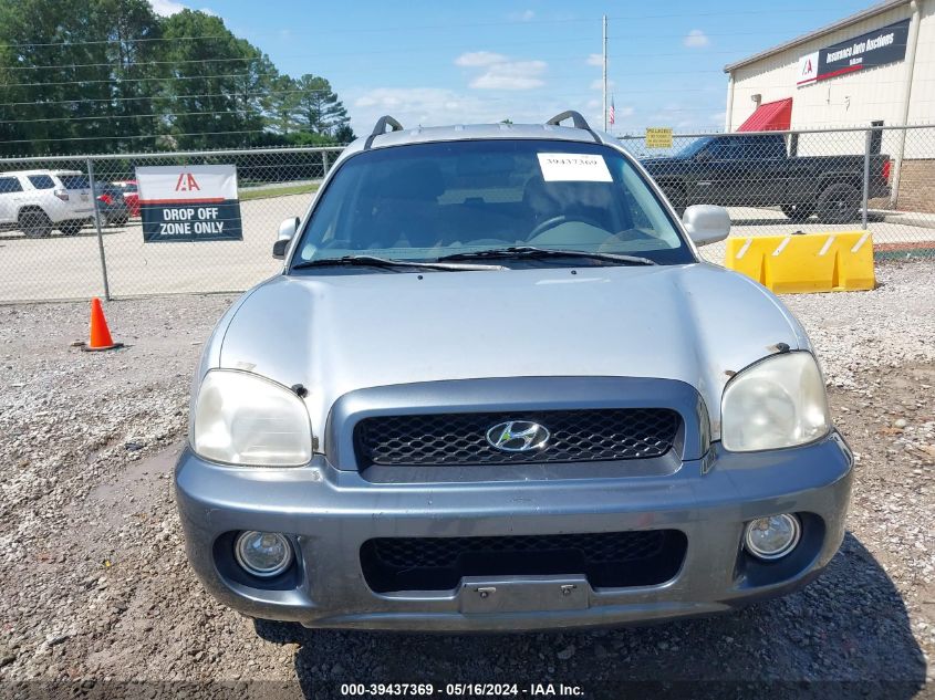 2001 Hyundai Santa Fe 2.7L V6 Gls/2.7L V6 Lx VIN: KM8SC83D71U073045 Lot: 39437369