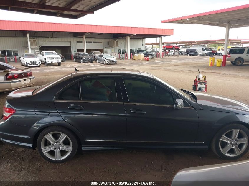 2011 Mercedes-Benz C 300 Luxury/Sport VIN: WDDGF5EB0BA491452 Lot: 39437370