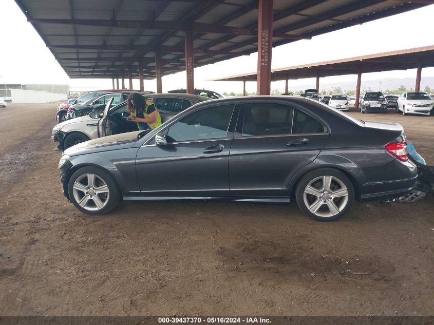 2011 Mercedes-Benz C 300 Luxury/Sport VIN: WDDGF5EB0BA491452 Lot: 39437370