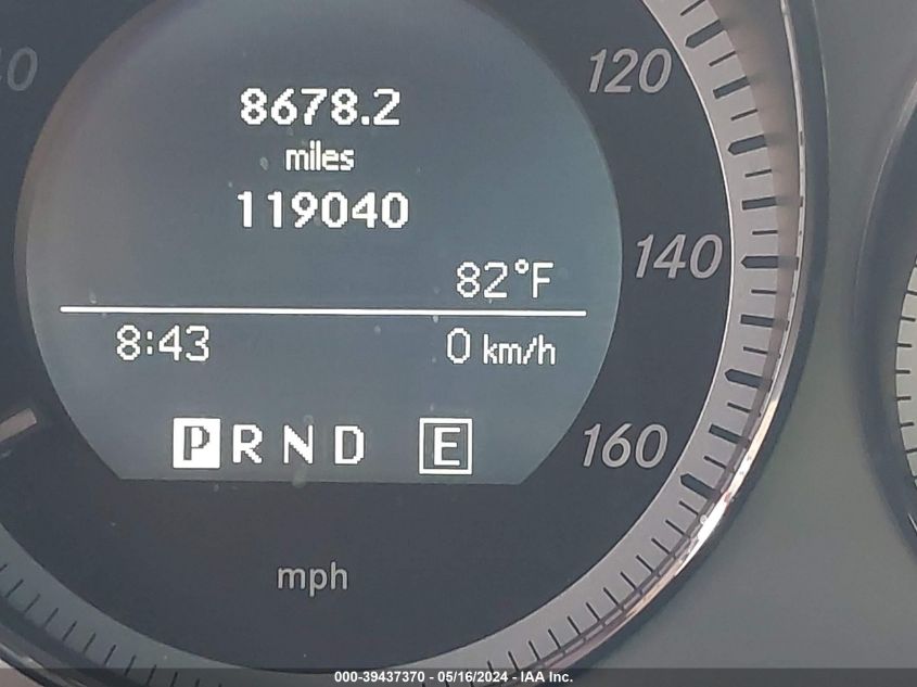 2011 Mercedes-Benz C 300 Luxury/Sport VIN: WDDGF5EB0BA491452 Lot: 39437370