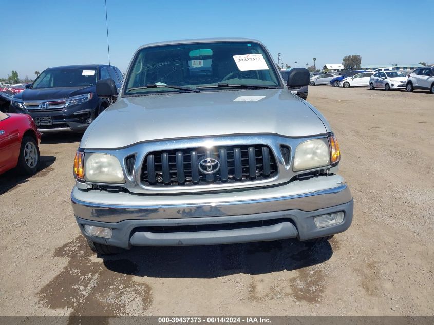 2001 Toyota Tacoma Base V6 VIN: 5TEWN72NX1Z851804 Lot: 39437373