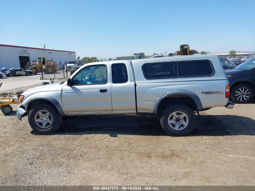 2001 Toyota Tacoma Base V6 VIN: 5TEWN72NX1Z851804 Lot: 39437373