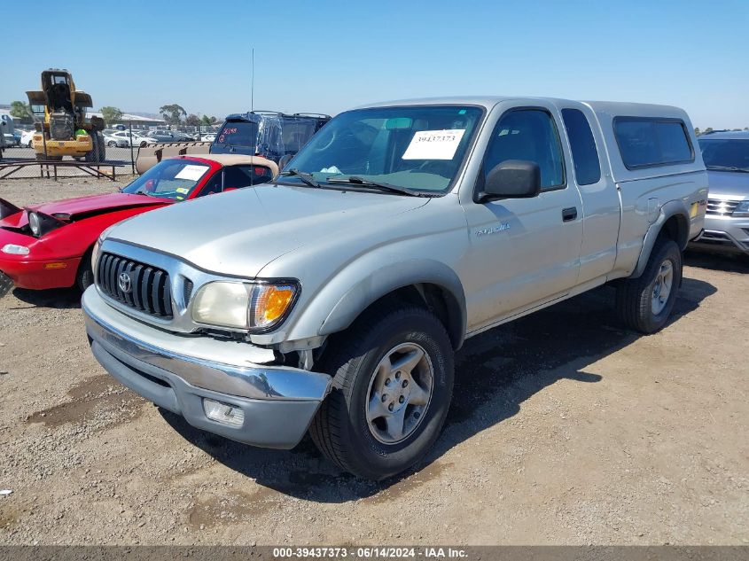 2001 Toyota Tacoma Base V6 VIN: 5TEWN72NX1Z851804 Lot: 39437373