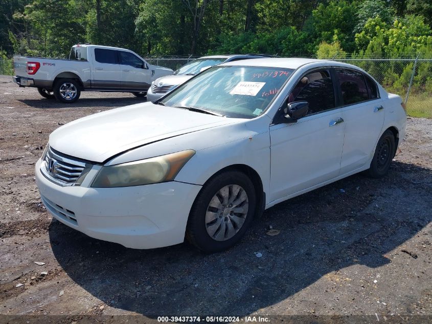 2008 Honda Accord 2.4 Lx VIN: 1HGCP263X8A094417 Lot: 39437374