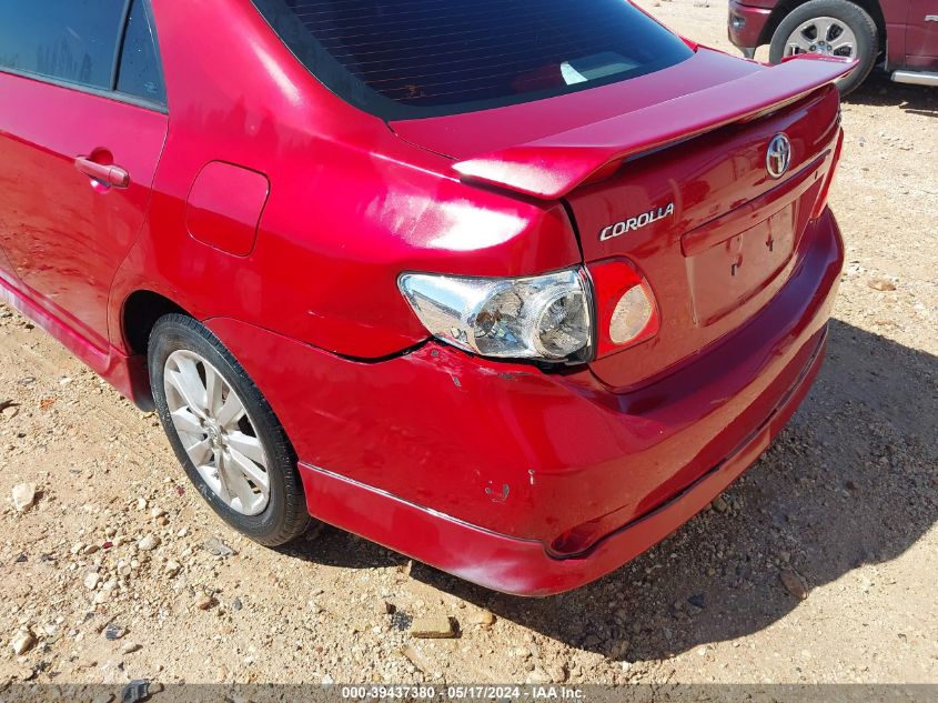 2010 Toyota Corolla S VIN: 2T1BU4EE2AC404840 Lot: 39437380