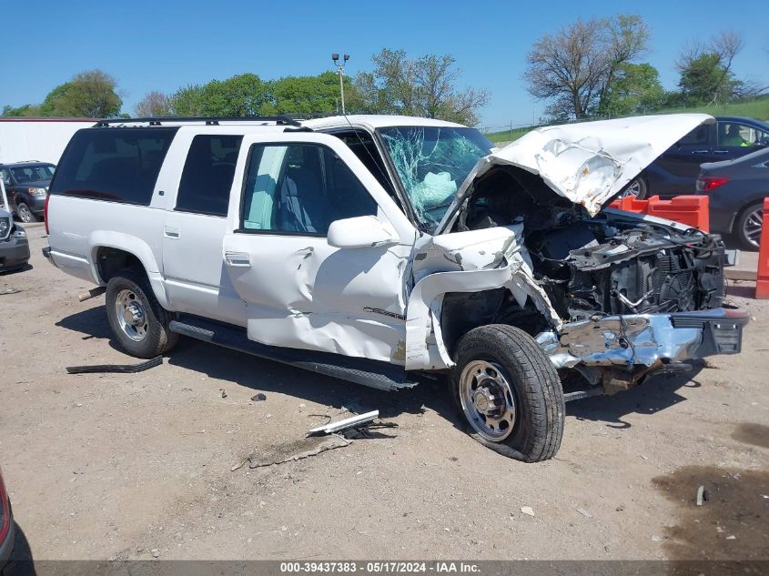 1999 Chevrolet Suburban 2500 VIN: 1GNGK26J2XJ377073 Lot: 39437383