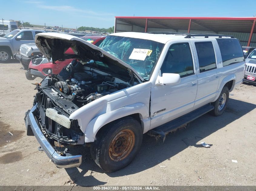 1999 Chevrolet Suburban 2500 VIN: 1GNGK26J2XJ377073 Lot: 39437383