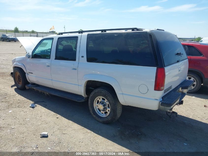 1999 Chevrolet Suburban 2500 VIN: 1GNGK26J2XJ377073 Lot: 39437383