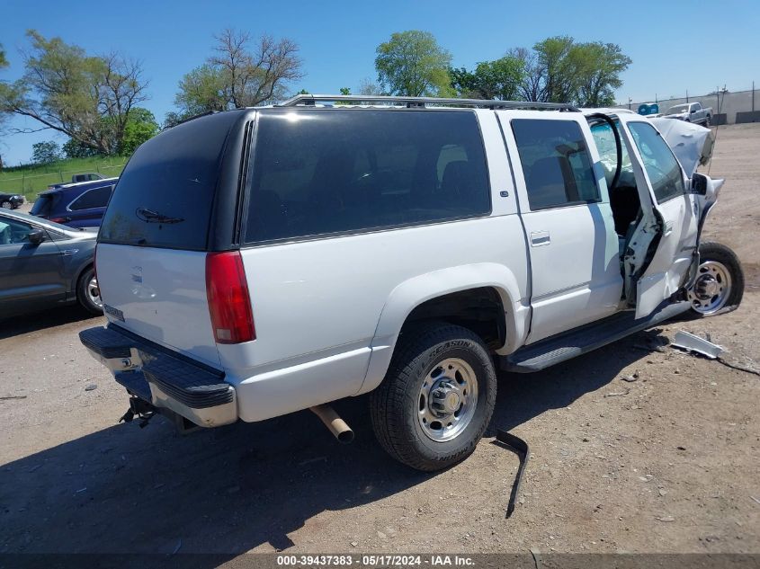 1999 Chevrolet Suburban 2500 VIN: 1GNGK26J2XJ377073 Lot: 39437383