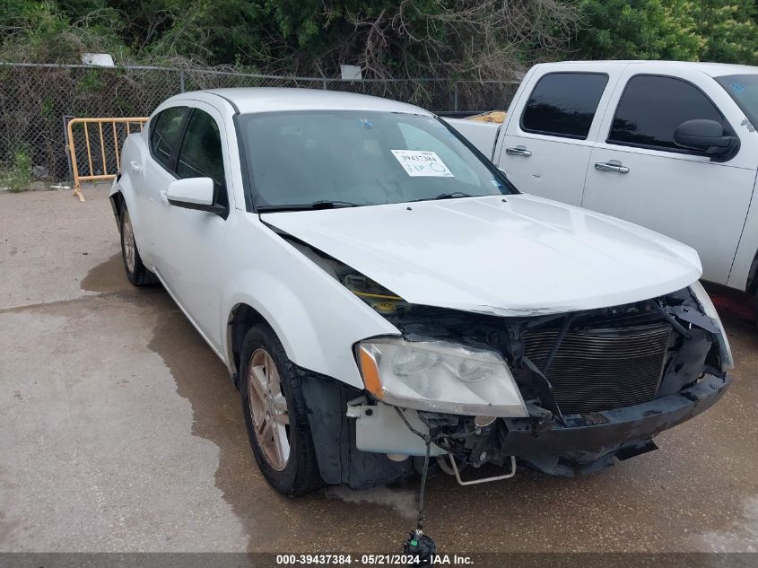 2013 Dodge Avenger Sxt VIN: 1C3CDZCB1DN625359 Lot: 39437384