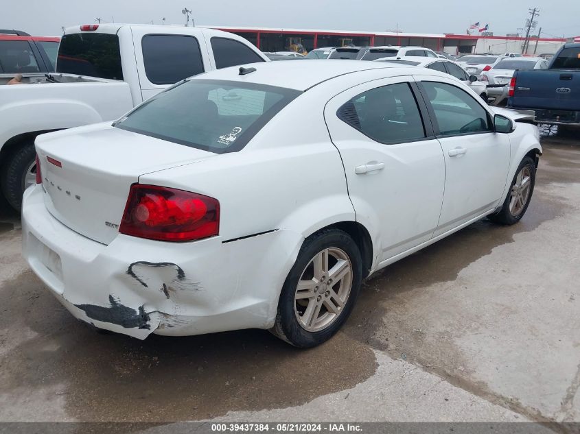 2013 Dodge Avenger Sxt VIN: 1C3CDZCB1DN625359 Lot: 39437384