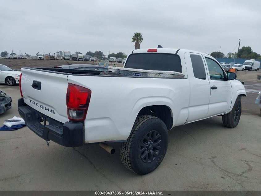 2018 Toyota Tacoma Access Cab/Sr/Sr5/Trd Spt VIN: 5TFRX5GN9JX10746 Lot: 39437385