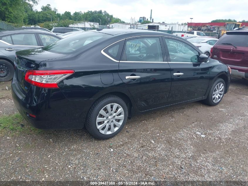 2014 Nissan Sentra Sv VIN: 3N1AB7AP0EY338307 Lot: 39437388