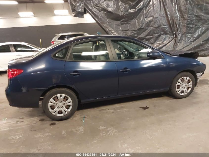 2010 Hyundai Elantra Gls VIN: KMHDU4AD6AU939285 Lot: 39437391