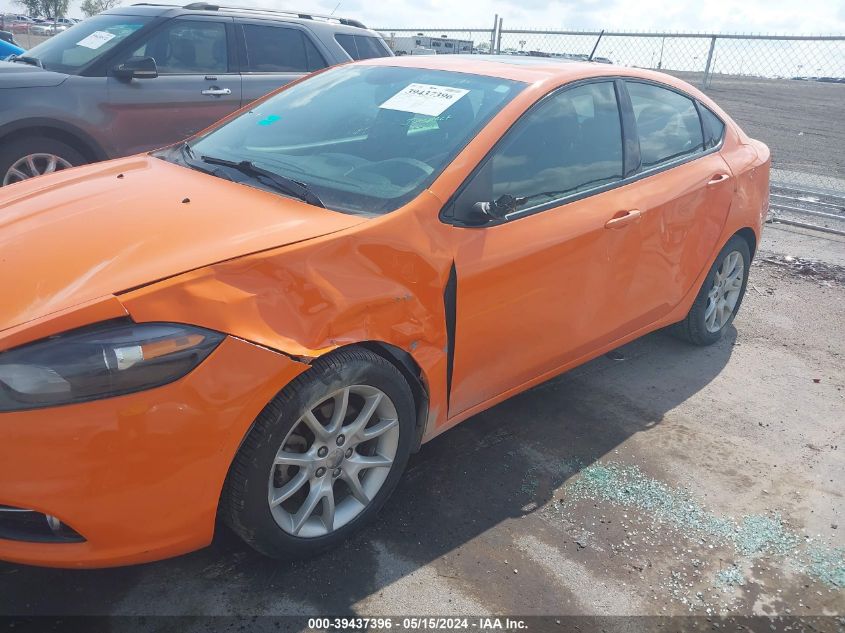 2013 Dodge Dart Sxt VIN: 1C3CDFBA1DD340061 Lot: 39437396