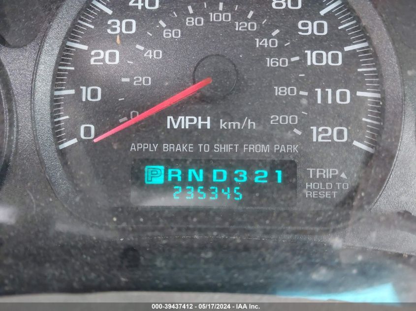 2003 Chevrolet Impala VIN: 2G1WF52EX39440549 Lot: 39437412