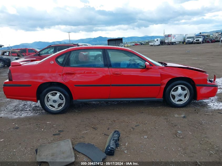 2003 Chevrolet Impala VIN: 2G1WF52EX39440549 Lot: 39437412